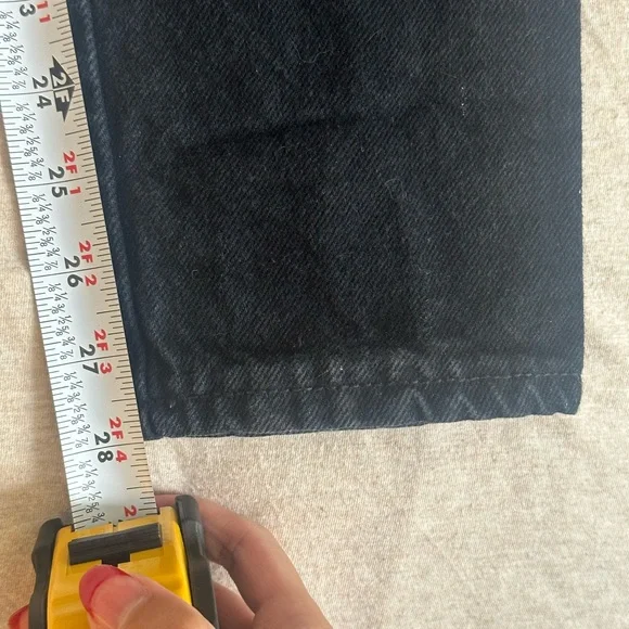 Vintage Black BONGO High Rise Straight Leg Jeans - Picture 8 of 9